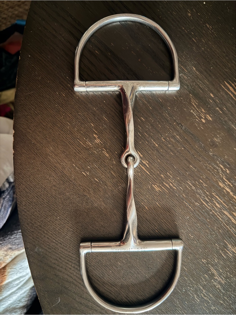 Korsteel Twisted D Ring Bit